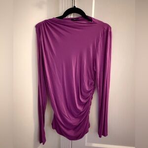 Rails Women’s Purple Rouched Blouse